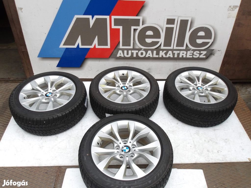 (ÁR/DB)[GYÁRI HASZNÁLT] BMW KERÉKSZETT "V Spoke 318" + - BRIDGESTONE